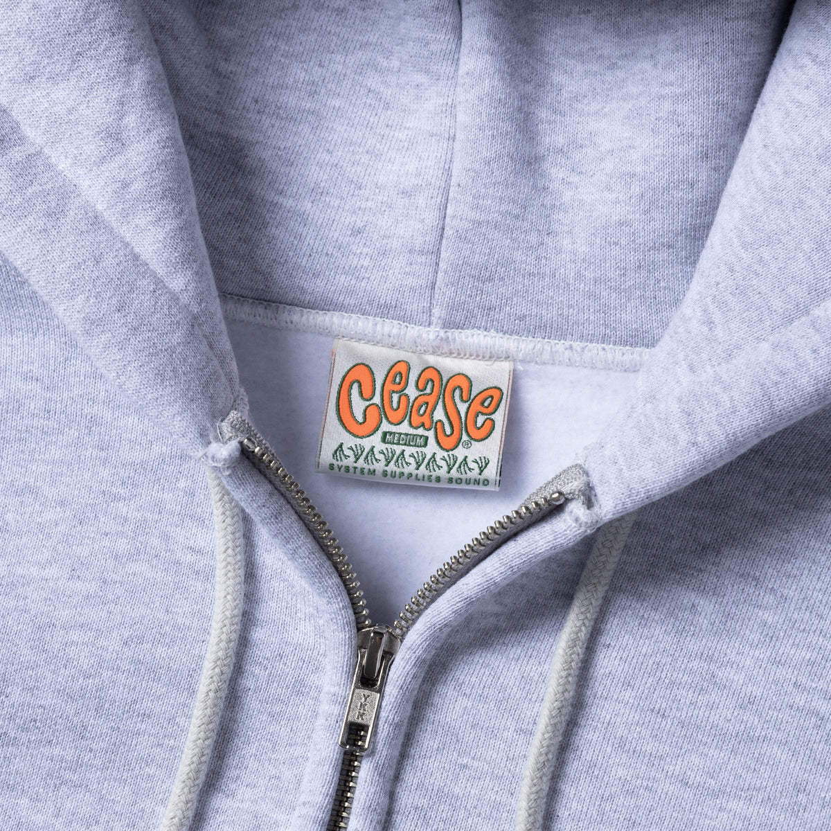 Standard Zip Hoodie (Ash Grey) – 194 Local