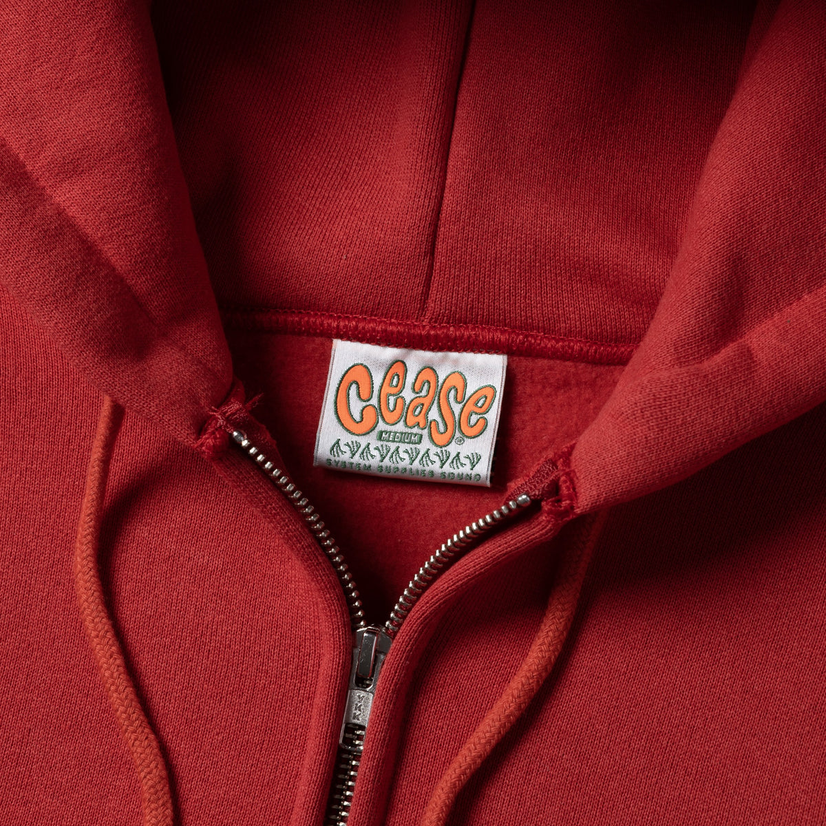 Standard Zip Hoodie (Poppy Red) – 194 Local