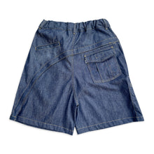 Load image into Gallery viewer, 194 Pleated 5-Pocket Short (Indigo)