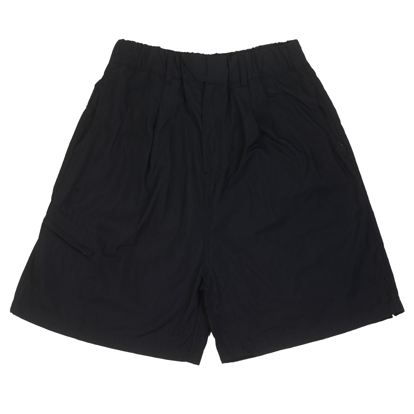 194 Pleated 5-Pocket Short (Black)