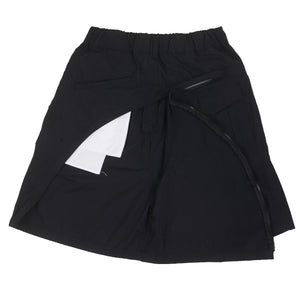 194 Pleated 5-Pocket Short (Black)
