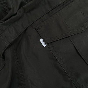 194 Pleated 5-Pocket Short (Black)