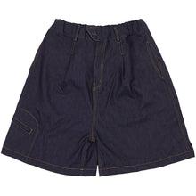Load image into Gallery viewer, 194 Pleated 5-Pocket Short (Indigo)