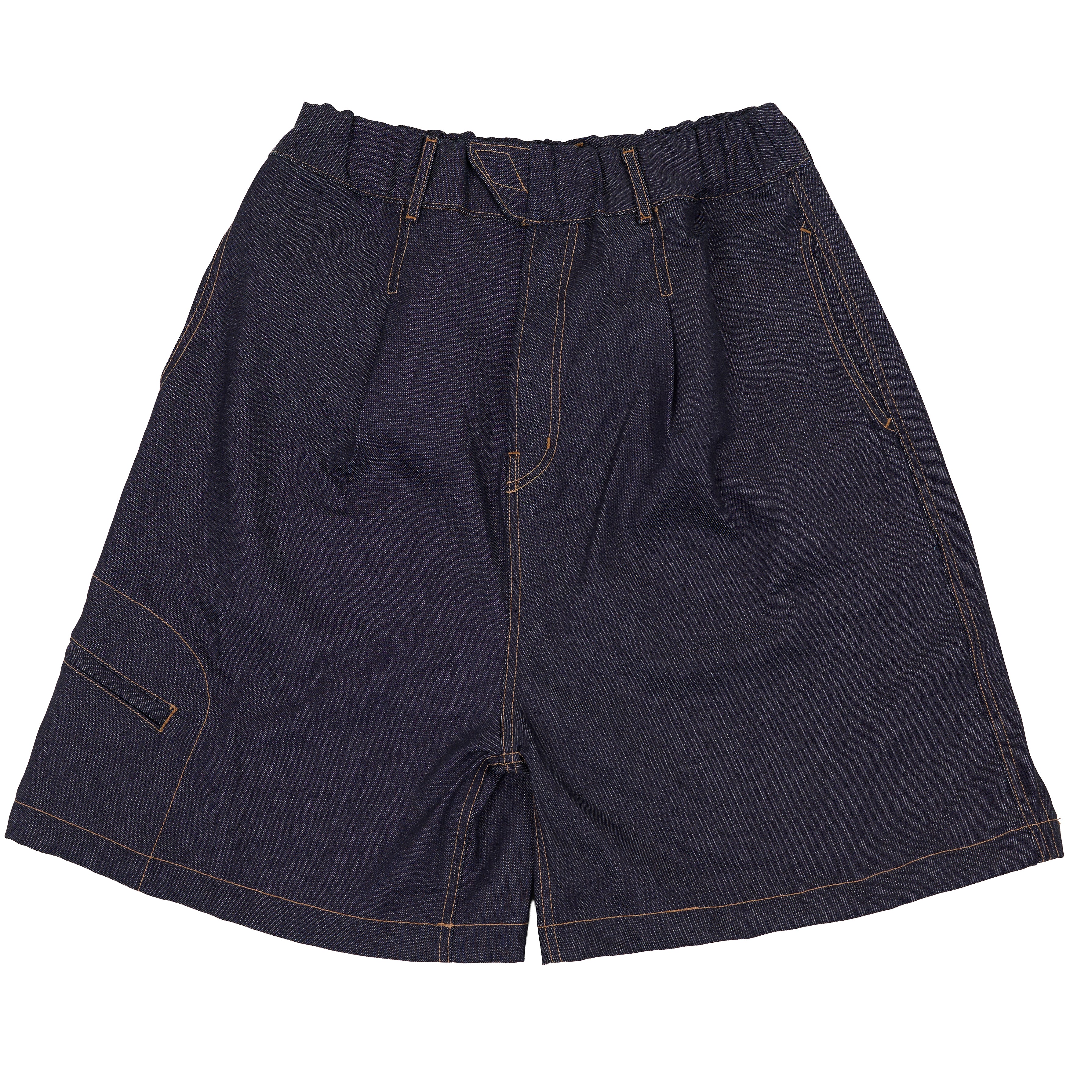 パンツ 194local Pleated 5-pocket Short 194 Pleated 5-Pocket Short (Indigo) – 194 Local