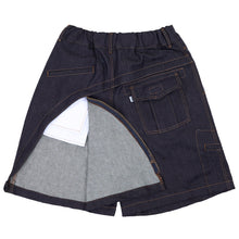 Load image into Gallery viewer, 194 Pleated 5-Pocket Short (Indigo)