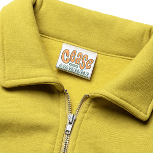 Collar Zip Sweatshirt (Moss)