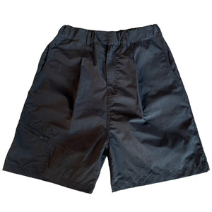 194 Pleated 5-Pocket Short (Black)