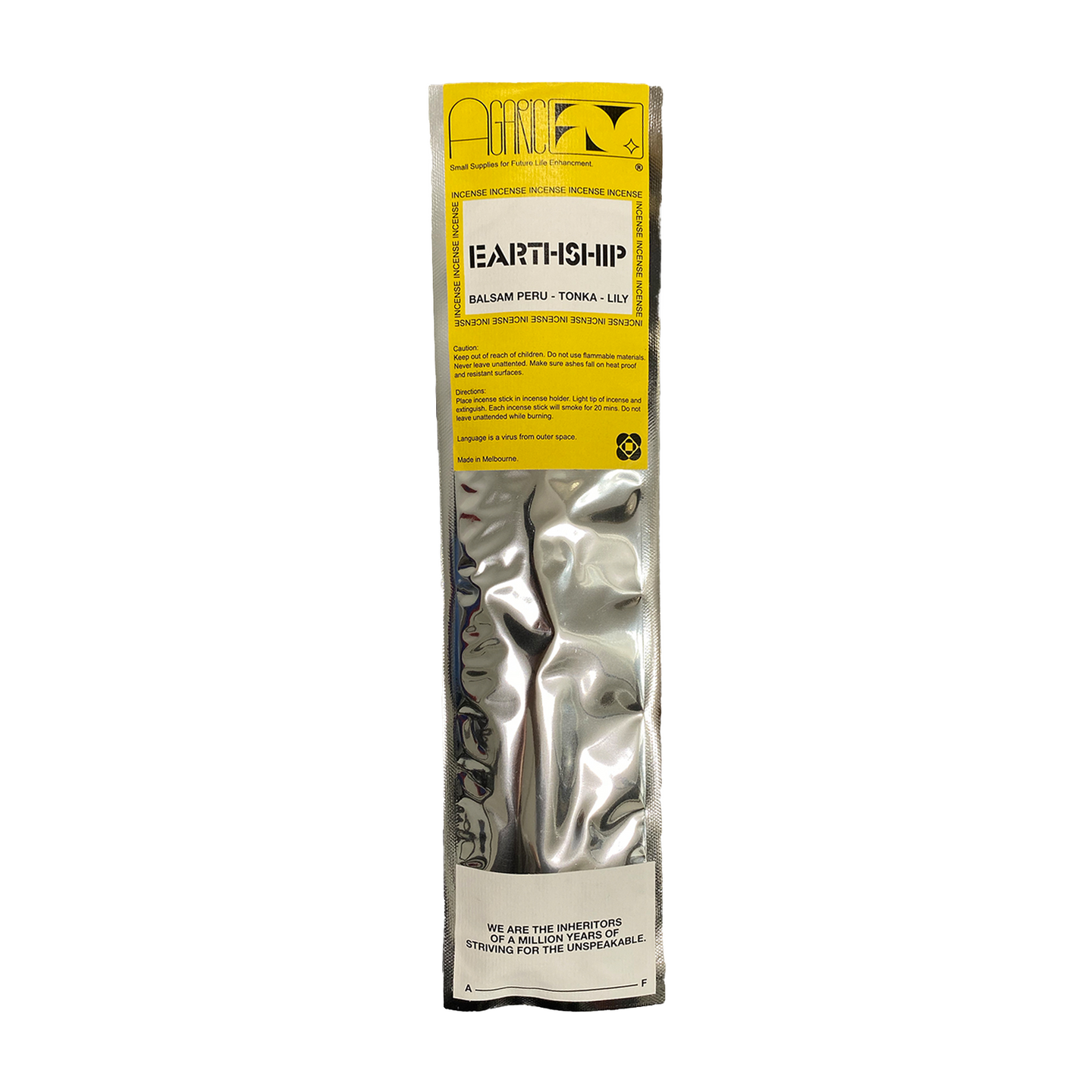 Agaric Fly Incense - Earthship