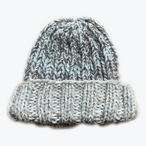 Hand Knitted Vintage Beanie (Multi)