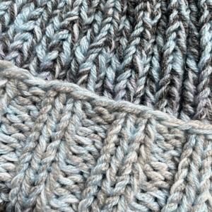 Hand Knitted Vintage Beanie (Multi)