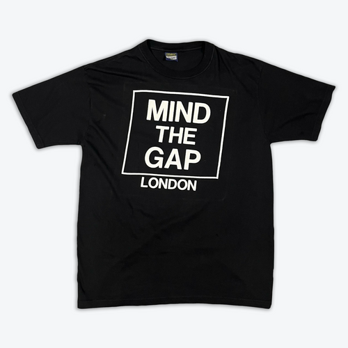Mind The Gap T-shirt (Black)