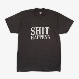 Sh*t Happens T-Shirt (Black)