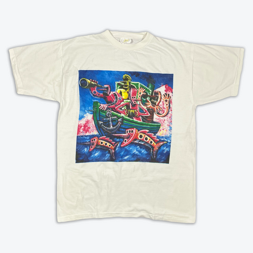 90's Rave T-shirt (White)