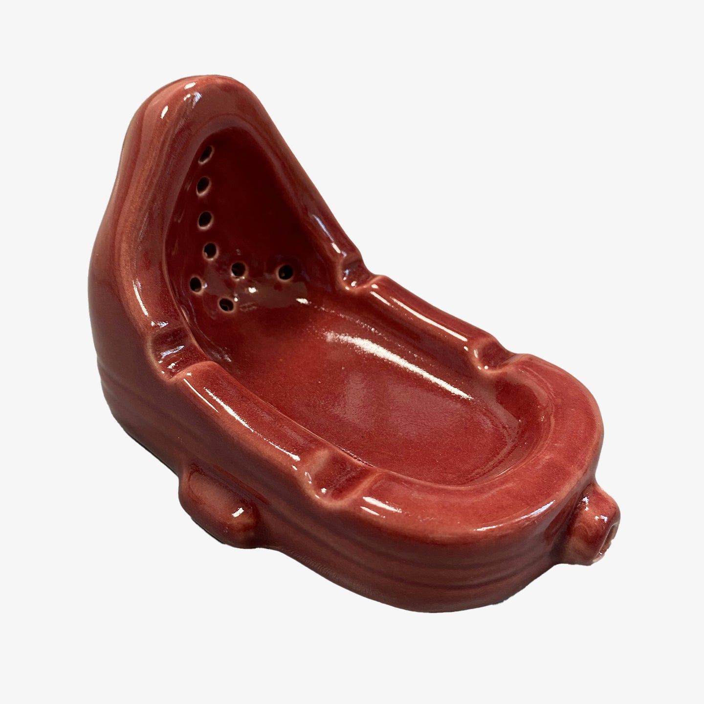 Den Souvenir Incense Holder and Ashtray (Red)
