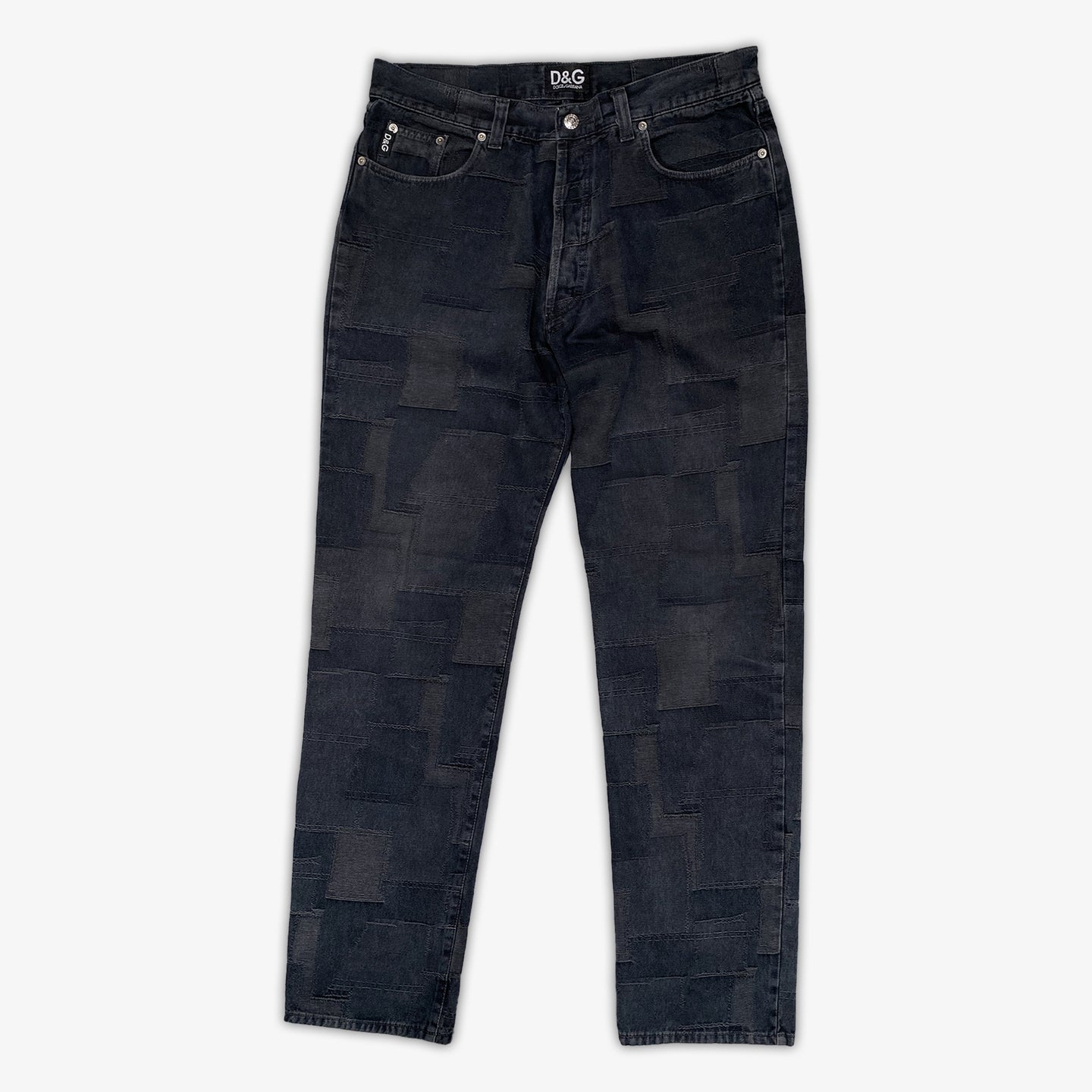 Dolce & Gabbana Patchwork Jeans (Navy)