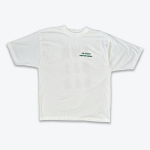 Life Is Full Of Important Choices T-shirt (White)