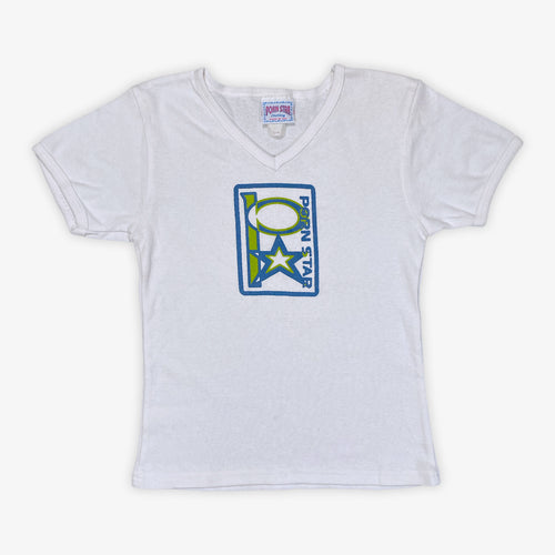 Pornstar Crop Top (White)