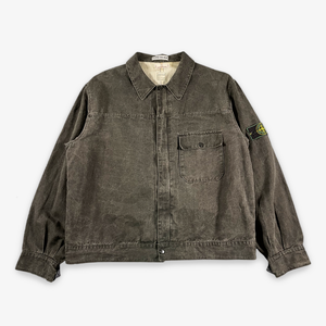 Stone Island Linen Overshirt (Black) - S/S 1996