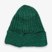Load image into Gallery viewer, Hand Knitted Vintage Beanie (Green)