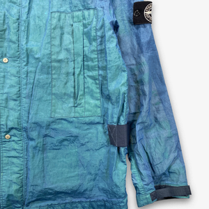 Stone Island Pure Metal Shell Jacket (Blue) - SS2001