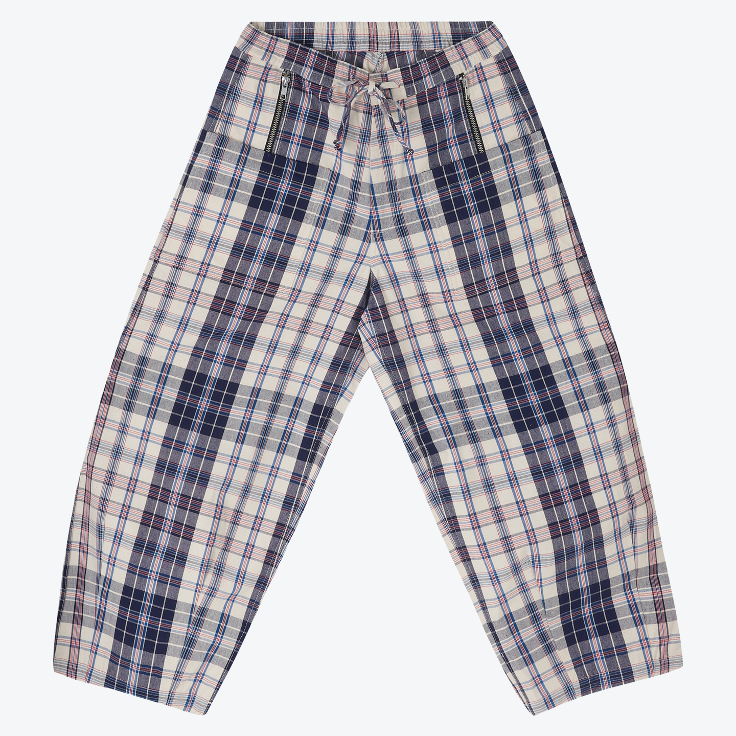 GENTLEFULLNESS FoundTrousers WovenCheck2-