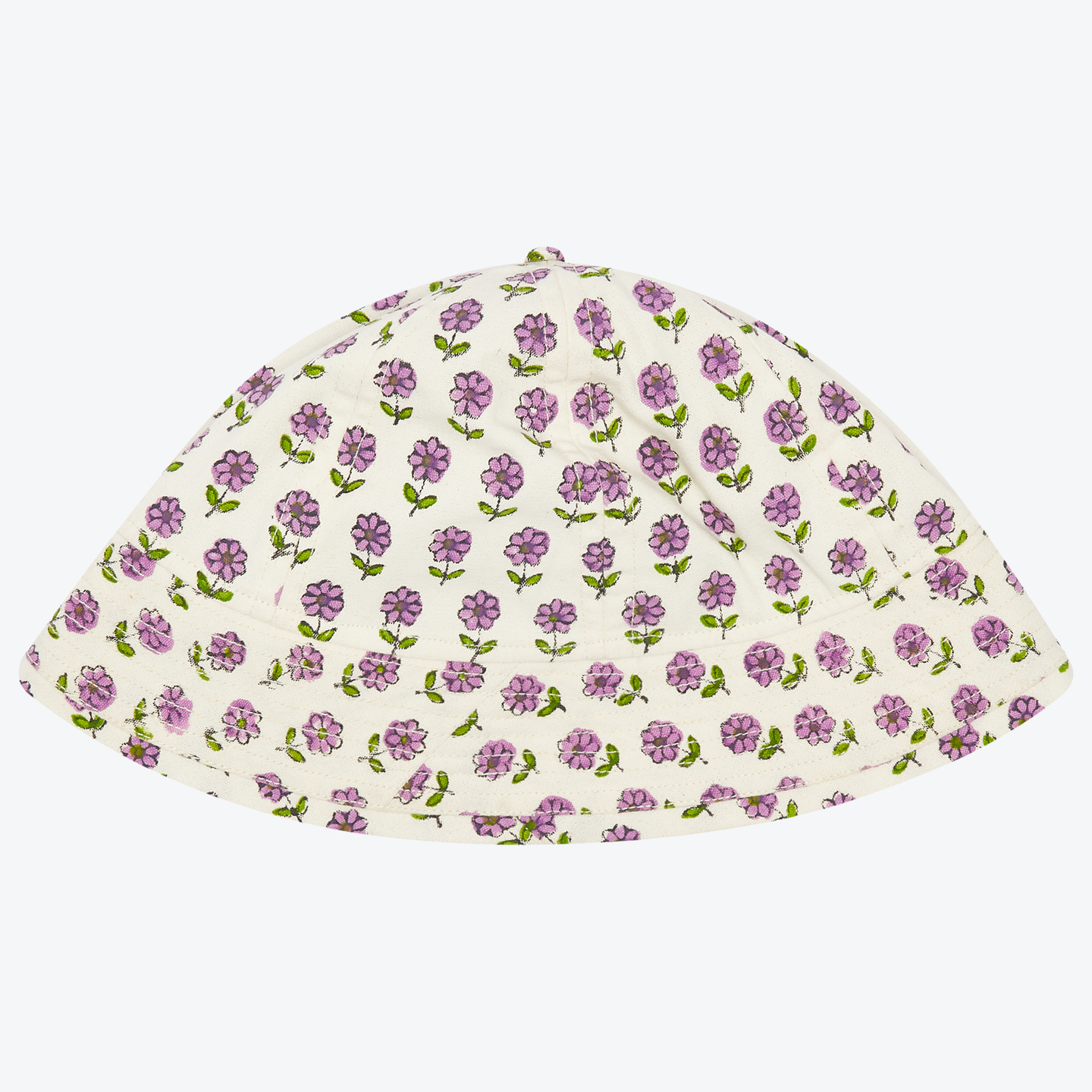 Hill Hat - 1970s Block Print (Ecru)