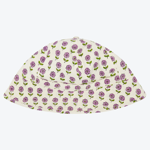 Hill Hat - 1970s Block Print (Ecru)