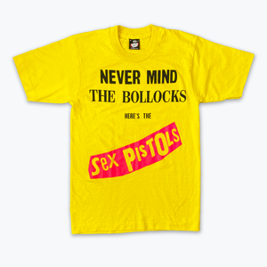 Sex Pistols Never Mind The B*llocks T-Shirt (Yellow)