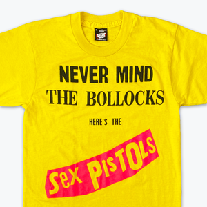 Sex Pistols Never Mind The B*llocks T-Shirt (Yellow)