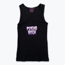 Load image into Gallery viewer, Room 13 Psycho B*tch Vest (Black)
