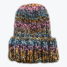 Load image into Gallery viewer, Hand Knitted Vintage Beanie (Multi)