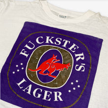 Load image into Gallery viewer, Fuckster&#39;s Lager T-Shirt (White)