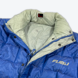 FUBU Reversible Puffer Jacket (Blue)