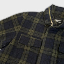 Load image into Gallery viewer, GOODENOUGH Wool Check Jacket (Navy)
