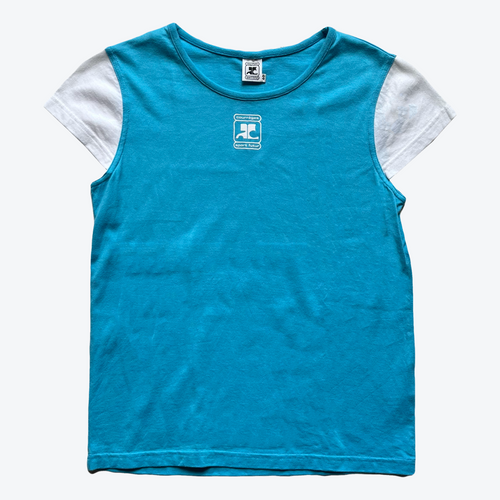 Courrèges T-shirt (Blue)
