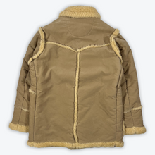Load image into Gallery viewer, General Research Shearling Trim Coat (Beige)