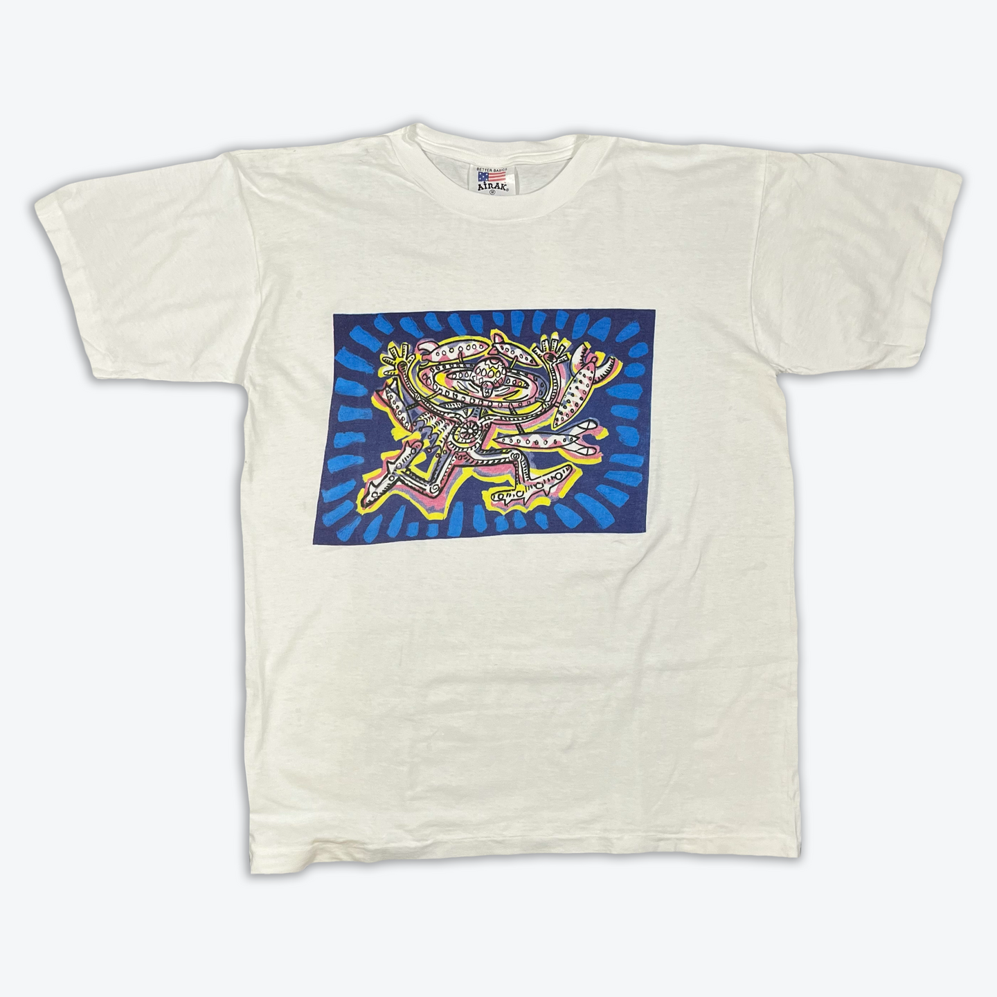 90's Rave T-shirt (White)