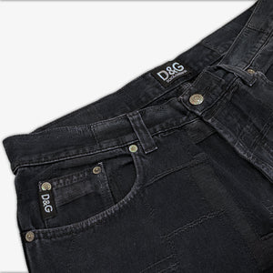 Dolce & Gabbana Patchwork Jeans (Navy)