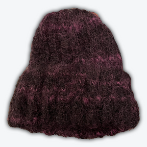 Hand Knitted Vintage Beanie (Multi)