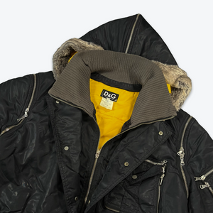 Dolce & Gabbana Tech Jacket (Black) WEIGHT