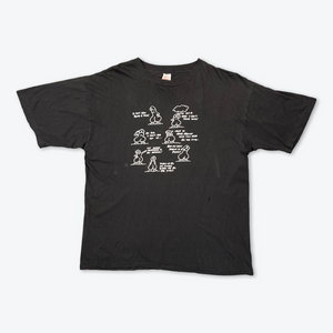 Vintage 'Being A Dick' T-Shirt (Black)