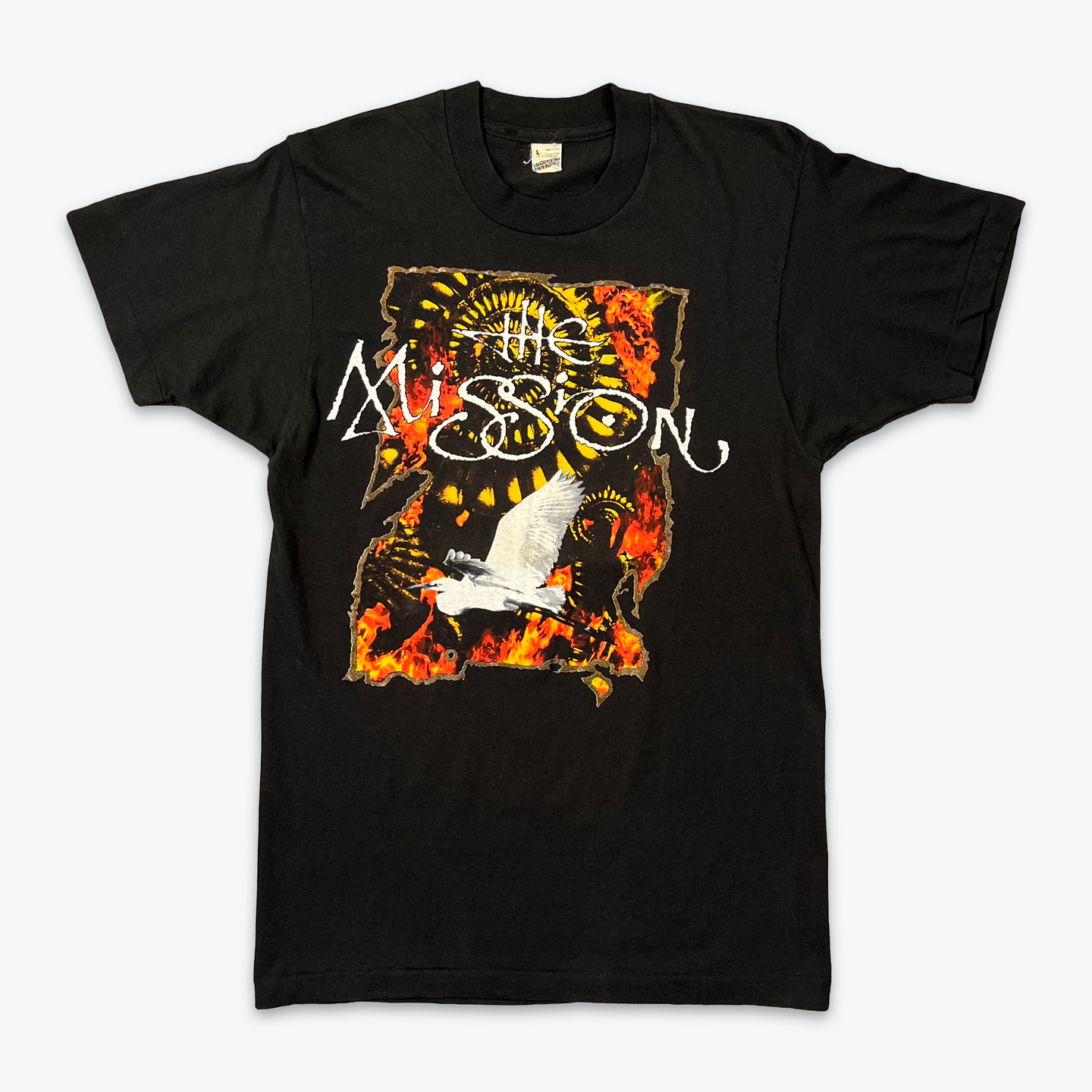 Vintage The Mission 1990 Tour T-Shirt (Black)