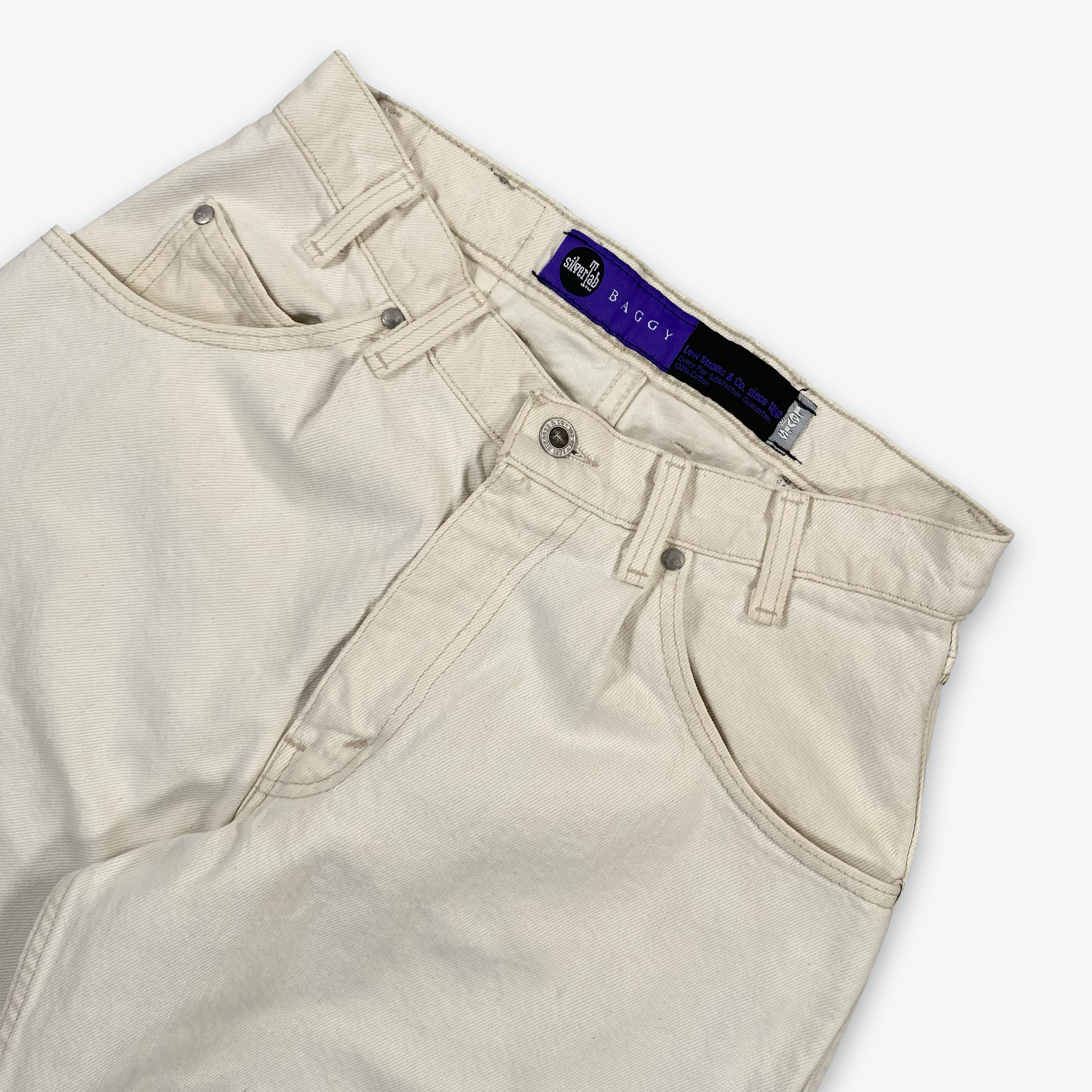 Levi's SilverTab Baggy (Off-White) – 194 Local