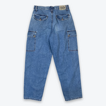 Load image into Gallery viewer, Levi&#39;s SilverTab Loose Cargo&#39;s (Blue)