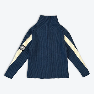 Stone Island Full-Zip Sweater (Blue)