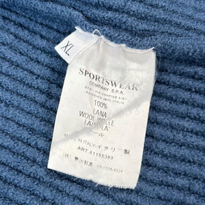 Stone Island Full-Zip Sweater (Blue)