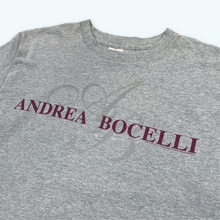 Load image into Gallery viewer, Andrea Bocelli T-Shirt (Grey)