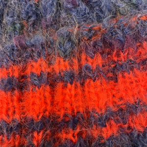 Hand Knitted Vintage Beanie (Multi)