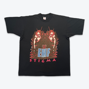 EMF 'Stigma' 1992 U.S. Tour T-Shirt (Black)
