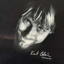 Load image into Gallery viewer, 2000&#39;s Kurt Cobain T-Shirt (Black)